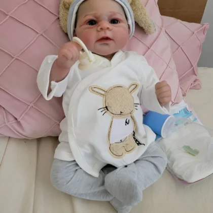 cute silicone reborn doll elijah