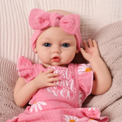 Babeside Phoebe 12"/16" Realistic Silicone Quiet Baby Little Infant Girl Special Love for Mom