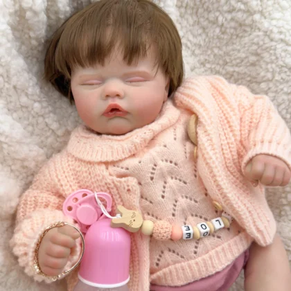 Quinbee 19-Inch Lifelike Reborn Baby Doll