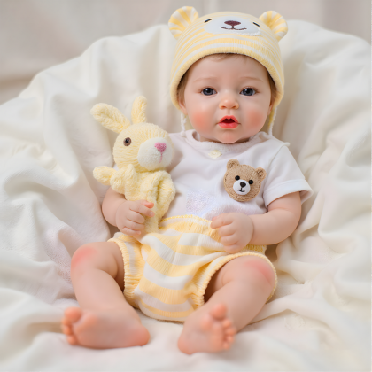 [Pre-Order]Babeside Ethan 12"/16" Realistic Silicone Quiet Baby Little Infant Girl Best Gift for Kids